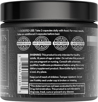Self Obsessed 10 in 1 Masculinity Maximizer Supplement, Shilajit for Men, Tongkat Ali, Ashwaganda, Fenugreek Muscle Growth, Energy, Drive, Strength, Recovery 2 Month (Pack of 1)