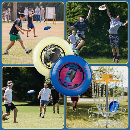 Wham-O Frisbee Heavyweight 200g, 11 Inch Flying Disc, Long Distance, Durable and Stable Sports Disc for Outdoor Activities and Family Fun