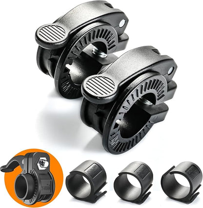 Narrow Barbell Clips 2.5cm Width for Olympic Bars, 0.9-1.18inch Adjustable Weight Clamps, Quick Release Locking Collars for Weightlifting