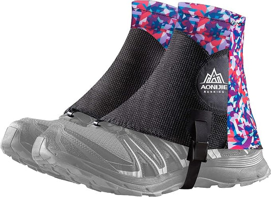 Azarxis Trail Gaiters Low Ankle Gators Shoes Boots Cover Breathable & Sand Protection for Men Women Running Triathlon Marathon Cycling Hiking Long Distance Backpacking Ourdoor Sports