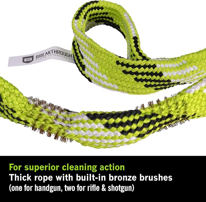 Breakthrough Clean Technologies Shotgun Battle Rope 2.0 w/EVA Case, 12-Gauge, Multi-Color