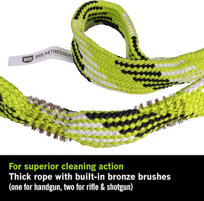 Breakthrough Clean Technologies Shotgun Battle Rope 2.0 w/EVA Case, 12-Gauge, Multi-Color