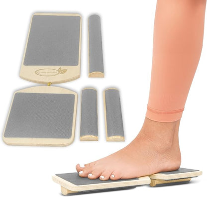 Single Leg Foot Board - Ankle & Foot Exerciser Strengthener, Physical Therapy for Sprained Ankles, Foot Stretcher for Plantar Fasciitis