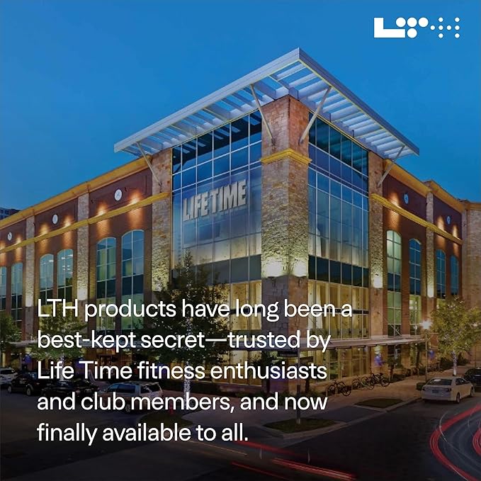 LTH Vital Vegan Protein - Trusted by Life Time Members - Plant-Based Protein Powder Made from Pea Protein - Supports a Healthy Immune System - Dairy Free & Soy Free - Vanilla, 30 Servings