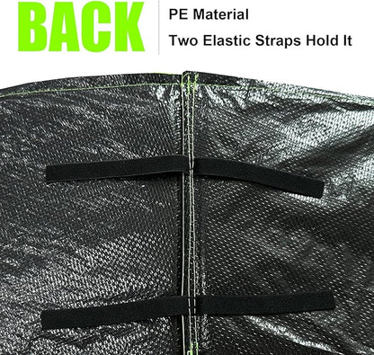 LANGXUN Universal Trampoline Repalcement Safety Pad, 8ft 10ft 12ft 14ft 15ft 16ft Waterproof Surround Spring Foam Cover for Round Frame
