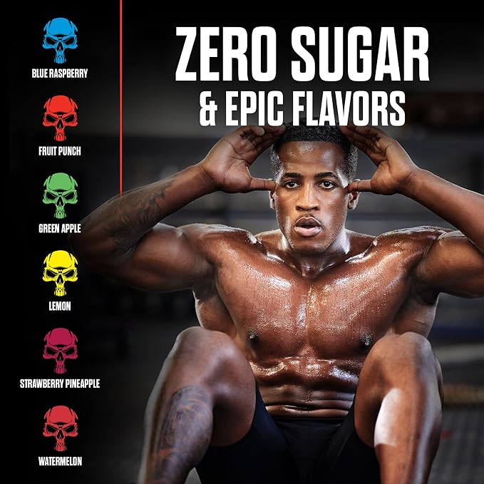 JNX SPORTS The Shadow! 350mg of Caffeine Hard Core Preworkout - Fruit Punch 30 Servings | Electric Energy, Mental Focus & Superhuman Strength for Men & Women