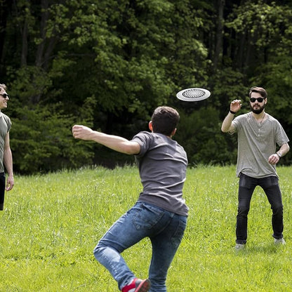 175g Professional Sports Flying Disc for Ultimate & Casual Play, Glow-in-The-Dark Competition Grade Throwing Disc, Diamond/Hurricane Pattern, Perfect for Ultimate Sport, Outdoor Fun and Fitness