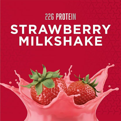 BSN SYNTHA-6 Whey Protein Powder, Strawberry Protein Powder with Micellar Casein, Milk Protein Isolate, Strawberry Milkshake, 28 Servings (Packaging May Vary)
