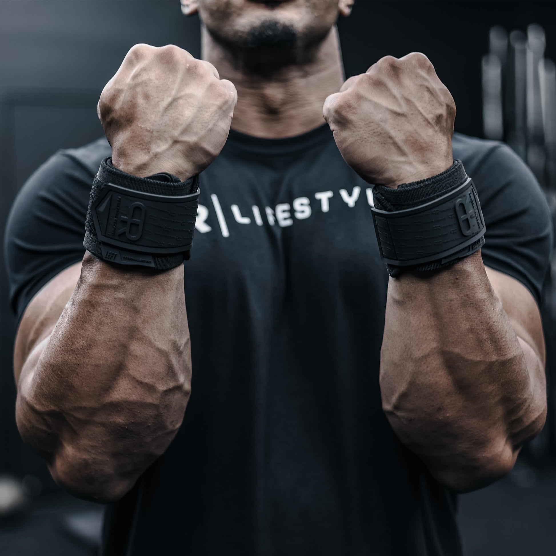 PR Personal Record Heavy Duty Premium Wrist Wraps, More Elasticity, Reinforced Stitching, Extra