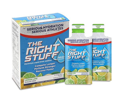 The Right Stuff electrolyte drink concentrate - 10 Pouch Box - Lemon Lime