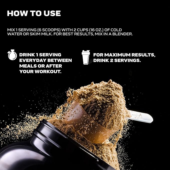 MuscleTech High Protein Mass Gainer for Men & Women - Protein Powder Shakes for Weight Gain, Muscle Building & Recovery with Creatine Monohydrate - Chocolate Fudge Brownie, 5.15 Pound