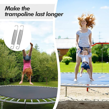 Tudomro Trampoline Springs Replacement - Heavy Duty Stainless Steel Weather Resistant Metal Trampoline Pulling Tool Accessories