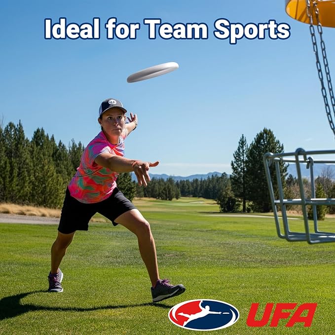 Wham-O UFA Pro Frisbee Official Ultimate 175g 10.75 Inch Professional Training Flying Disc for Competition and Outdoor Fun