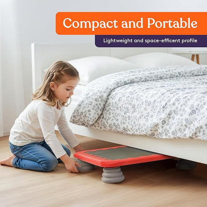 Special Supplies Kids Trampoline Rebounder Bouncing Board – Sensory Balance and Bounce Toy for Indoor and Outdoor Kids Toys - Outdoor Play Equipment