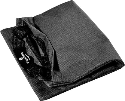 Hugger Mugger Unfilled 10lb Yoga Sandbag - Adds Weight to Your Poses, Zipper Cover, Sturdy Handle, Durable Material, Not Filled with Sand