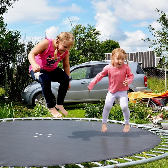 7 Inch Trampoline Springs 36 Pack Replacement Trampoline Springs with T-Hook Heavy Duty Stainless Steel Trampoline Springs Metal Trampoline Pulling Tool Accessories