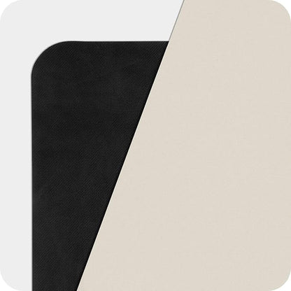 4mm Cushioned Exercise Mat for Yoga & Pilates - Anti Slip, Polyurethane with Suede Top & Carrying Strap