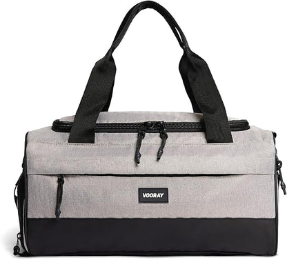 Vooray 22L Boost Duffle Bag – Small Gym Bag for Men and Women, Lightweight Travel Duffel with Shoe Compartment, Durable Sports Tote for Fitness, Training, Overnight Use, and Weekend Trips