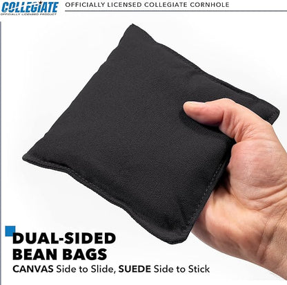 2' x 3' Solid Wood Cornhole Set with Direct Print HD Team Graphics – Great Gift for Any NCAA Fan! Bean Bag Toss Family Outdoor Games