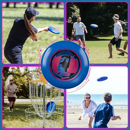 Wham-O Frisbee Heavyweight 200g, 11 Inch Flying Disc, Long Distance, Durable and Stable Sports Disc for Outdoor Activities and Family Fun