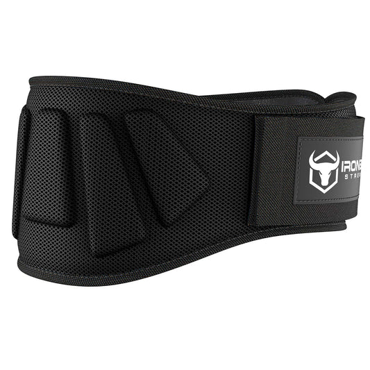 Iron Bull Strength Weightlifting Belt for Men and Women - 6 Inch Auto-Lock Weight Lifting Back