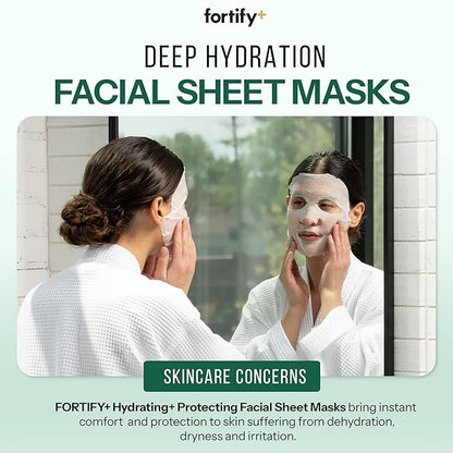 Face Mask with Retinol and Collagen - Dermatologist Tested, Anti Aging - Firming & Barrier Protecting - 3-in-1: Detox - Treat- Boost - Clean Beauty, Korean Skin Care, 10 Sheet Masks