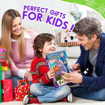 CUUGO LET'S GO! CG Jumping Promotes Growing Taller- Pogo Stick Foam Pogo Jumper for Kids, Toys for 3-12 Year Old Boys Girls Outdoor Toys Indoor Toys Fun Gifts Christmas Stocking Stuffers Gifts