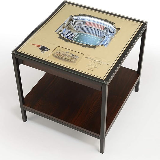 YouTheFan NFL 25-Layer StadiumViews Lighted End Table