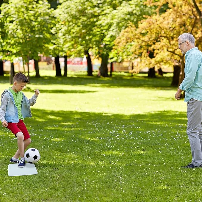 5-Piece Baseball & Softball Base Set, Thrown Down Sports Bases and Pitching Mount, Durable Rubber Field Bases for Kids & Adults for Indoor and Outdoor Softball, Baseball, and Kickball Practice