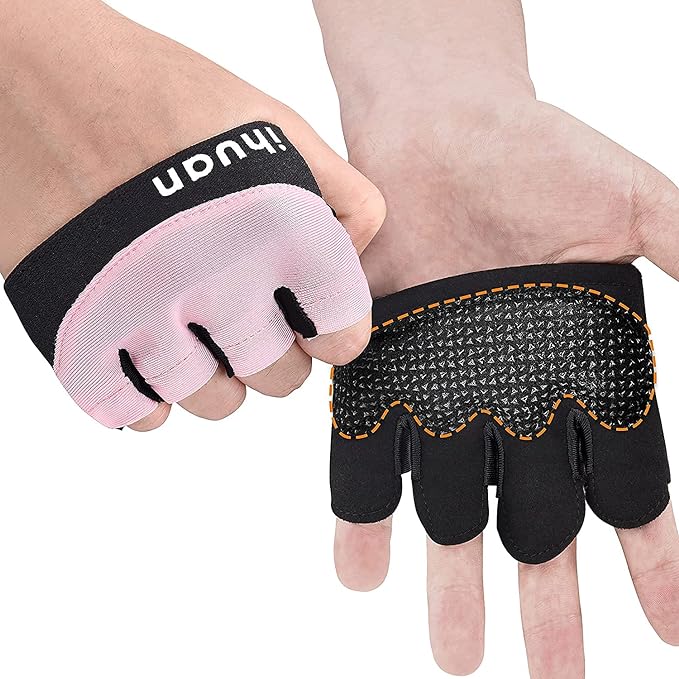 ihuan New Weight Lifting Gym Workout Gloves Men & Women, Great for Weightlifting, Exercise, Training, Fitness