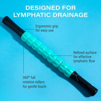 Muscle Roller Lymphatic Drainage Massage Roller Stick - for Myofascial Pain Relief | Post