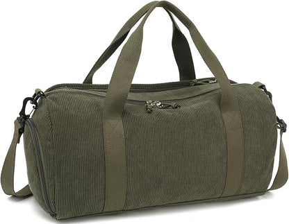 Duffle Bag for Gym Sports Women Girls Workout Travel Bag Weekender with Shoe Compartment and Wet Pocket