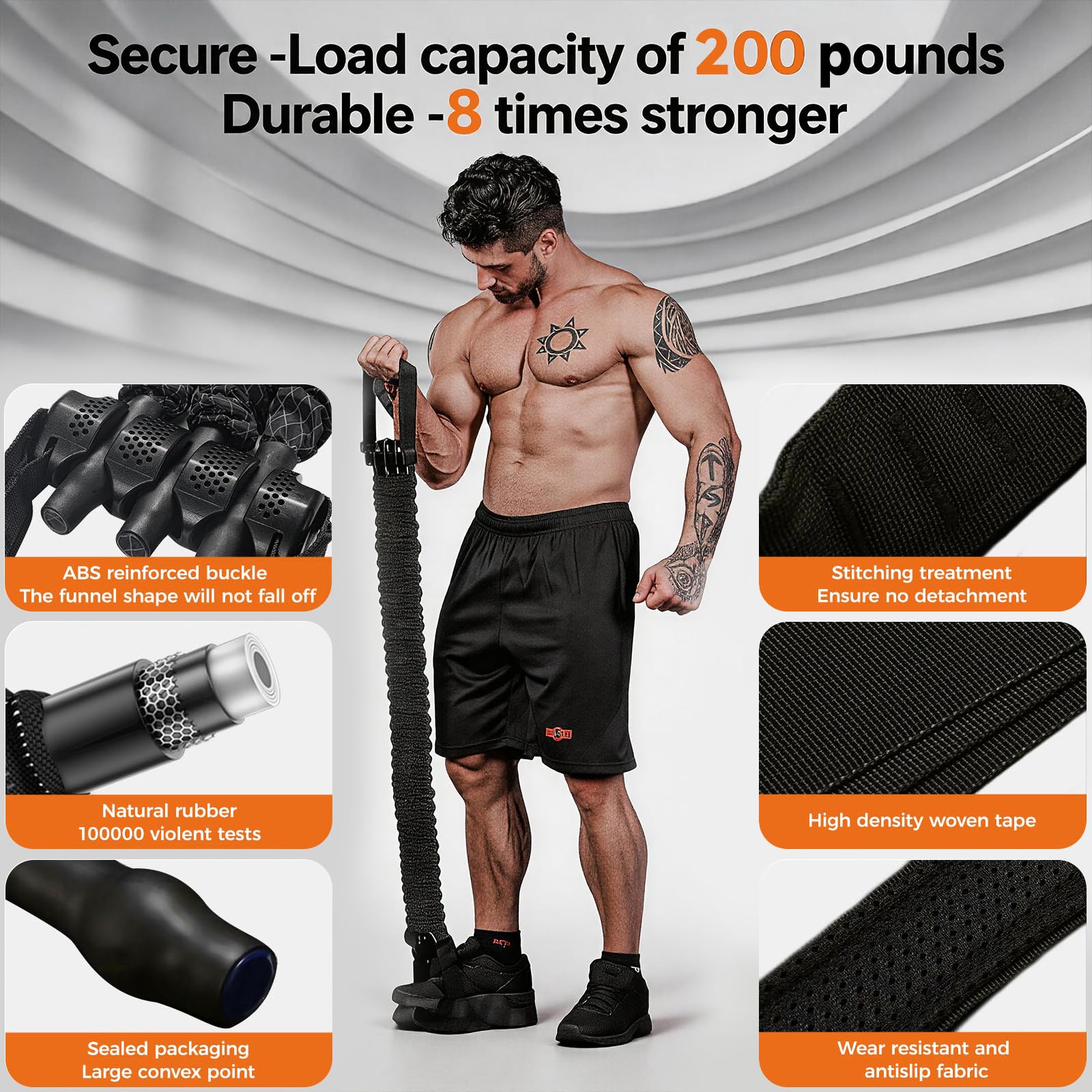 Innstar Pull Up Assistance Bands, Heavy Duty Resistance Band for Pull Up Assist, Adjustable