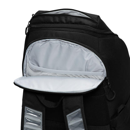 Nike, Unisex, Varsity Elite Backpack (32L), Black/Black/Metallic Silver, One Size