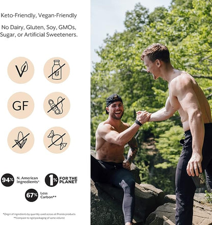 Promix Pre-Workout Powder, Strawberry Lemon ??Boosts Focus, Energy & Endurance ??With Caffeine, B12, Beta-Alanine & L-Tyrosine ??Gluten & Dairy-Free, 10.05 oz