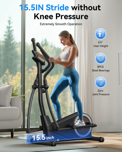 Niceday Elliptical Exercise Machine, Elliptical Machine for Home, Magnetic Elliptical Trainer with