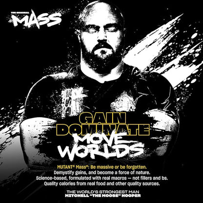 Mutant Mass Weight Gainer Protein Powder ??Build Muscle Size and Strength with 1100 Calories (Chocolate Fudge Brownie, 15 Pound (Pack of 1))