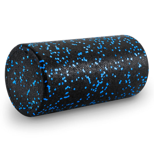 ProsourceFit High Density Foam Rollers 12 - inches long, Firm Full Body Athletic Massage Tool for