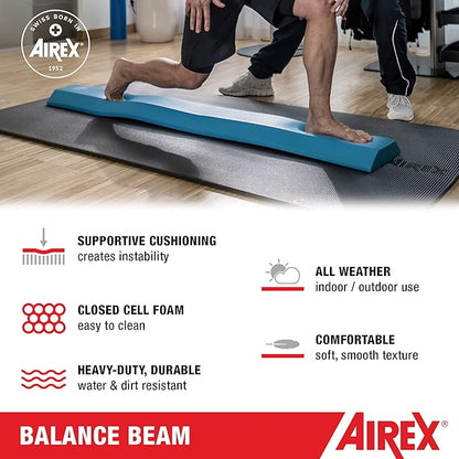 AIREX Balance Pad ??Stability Trainer for Balance, Stretching, Physical Therapy, Exercise, Mobility, Rehabilitation and Core Training Non-Slip Closed Cell Foam Premium Balance Pad