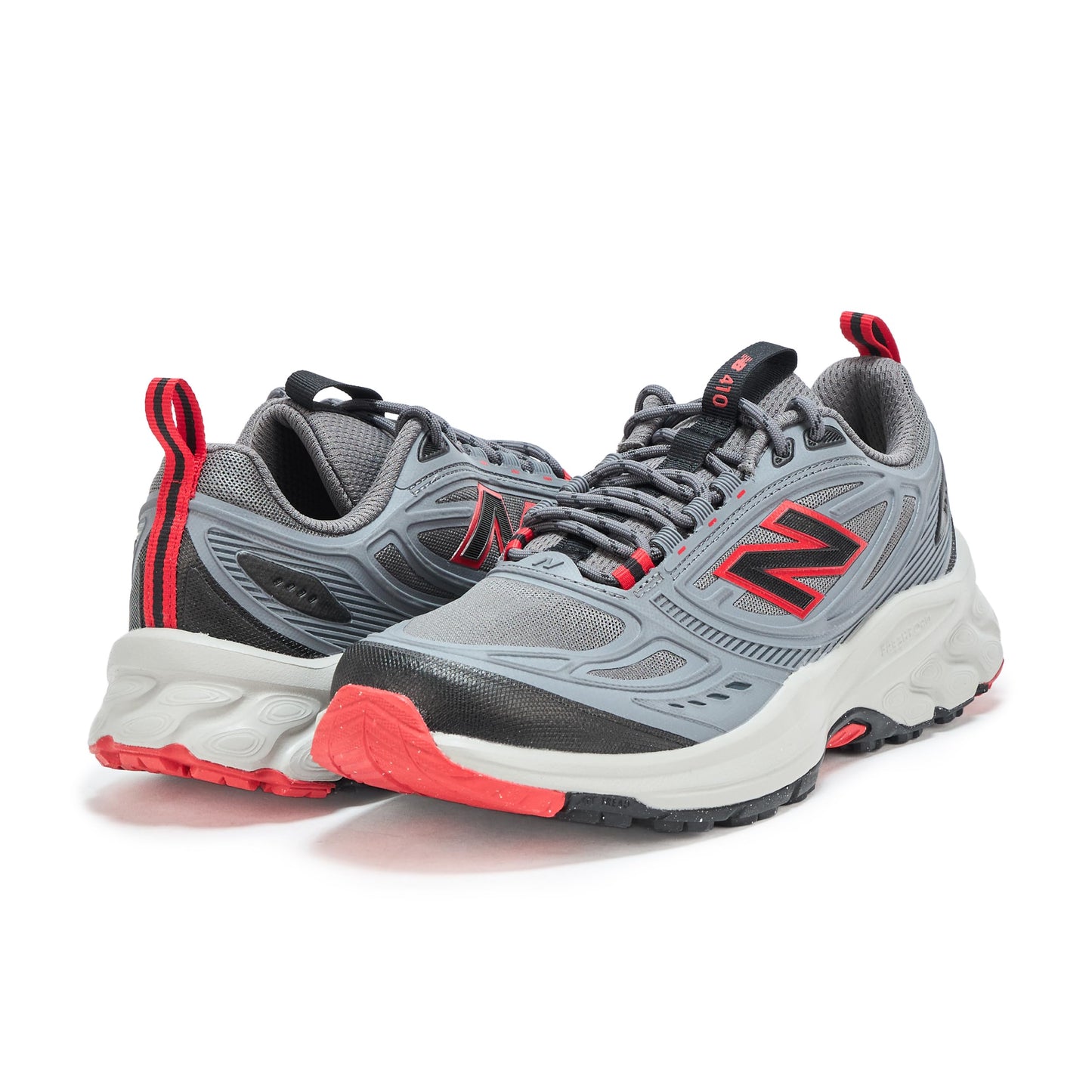 New Balance Men's 410 V9 Trail Running Shoe, Castlerock/Black, 9
