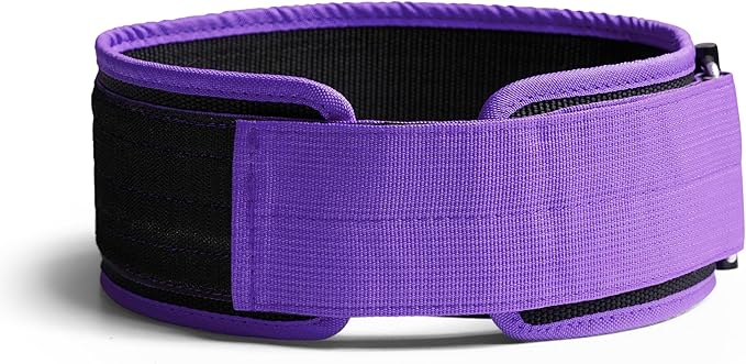 Gymreapers Quick Locking Weight Lifting Belt for Men Gym Belt for Powerlifting Deadlift Belt with 4 Inch Neoprene Metal Buckle Back Support Weightlifting Belt Women