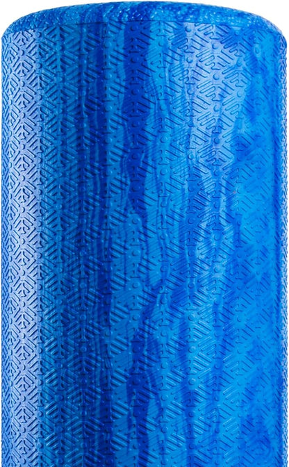 OPTP PRO-Roller Soft Density Foam Roller ??Low Density Soft Foam Roller for Physical Therapy, Pilates, Yoga Foam Roll Exercises, and Muscle Recovery- Blue 36" x 6"