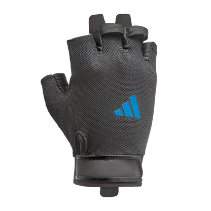 Adidas Essential Training & Weightlifting Gloves, Fingerless Workout Gloves