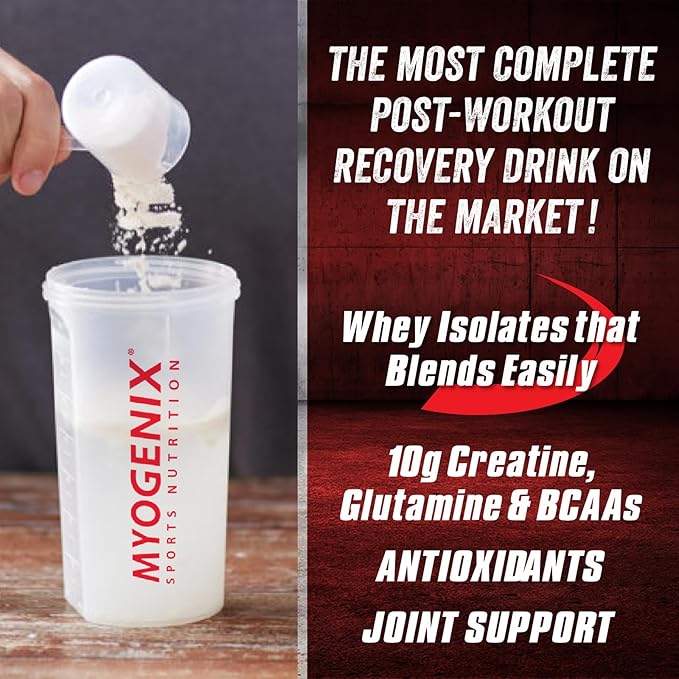 Myogenix Aftershock Post Workout ??Muscle Growth Whey Protein Powder ??Speeds Up Muscle Growth and Recovery ??Supports Joint Health and Replenishes Glycogen ??Wildberry Blast, 6 lbs