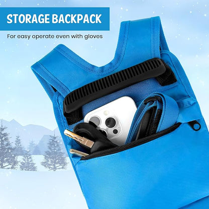 Ski Harness for Kids,Ski and Snowboard Training Harness with 2 Leashes & Backpack,Control Steer & Speed,Perfect for Beginners