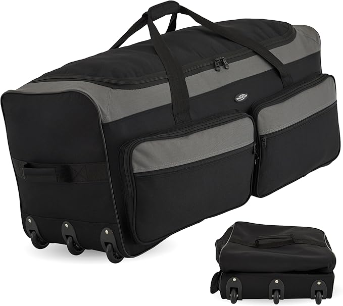 Travelers Club 36" Asgard 3-Wheel Rolling Duffel Bag