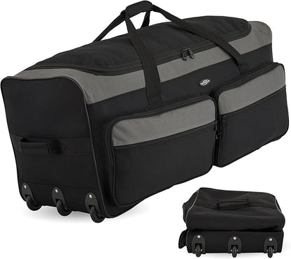 Travelers Club 36" Asgard 3-Wheel Rolling Duffel Bag