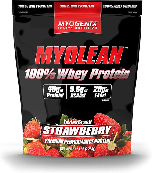 Myogenix Myolean ??100% Whey Protein Powder ??40g Protein per Serving ??Low Carb ??Ideal for