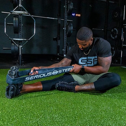 Serious Steel Fitness 32" Resistance Training Bands (Portable Exercise Band System Training Bands- Great for Individuals Under 5'10")