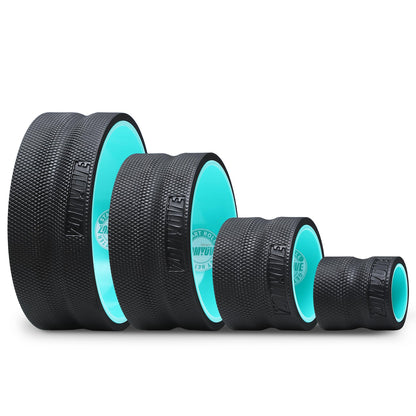Zomyove 4 Pack Back Roller- Yoga Wheel for Back Pain Reliefn & Stretching, Back Wheel for Deep